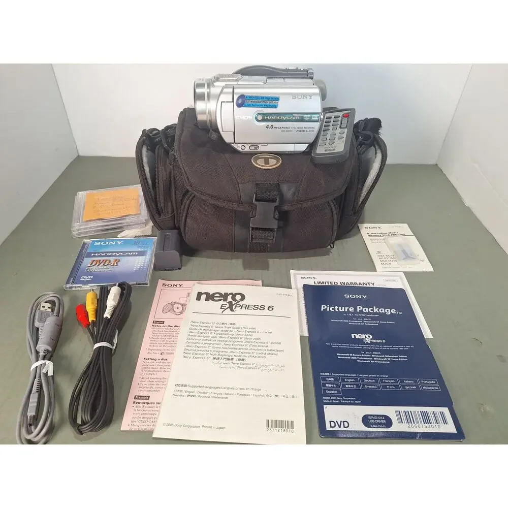 Sony dcr dvd505